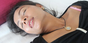 Walk on the beach ends for exotic 18-19 year old and stranger with nice sex at his place