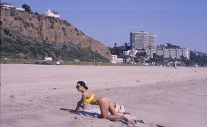 Dude in red bandana plays guitar pretty well but chicks are interested in threesome