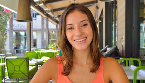 Roxanne loves flashing her vagina even if she is in a public place