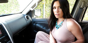 Latina mom who seduces a fella with a splendid smile and plus hot nips