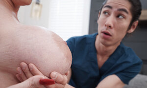 She enjoys large thick cum cannons in her pussy and tush probably