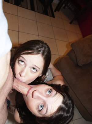 Hoodie wearing cutie pie gives bj love tool and gets fucked with passion