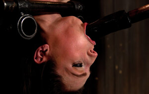 The  way she decides how to admire herself is through bondage