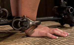 Analia Flores is going to get her booty punished big time today