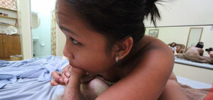 Rubi the Filipina stunner is going to get fucked on each and all fours