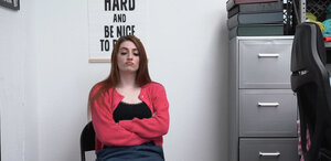 Mike Mancini pounds redhead 18-19 y.o. Aria Carson