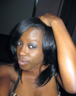 Black bitch Jelly Sweets films her undressed body to tease her bf