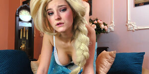 Eva Elfie gives Adam Ocelot a Point of view fellatio