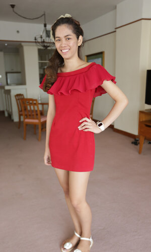 Nice-looking Thai teen has fun walking with a foreign photographer