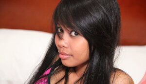 Fine looking Asiatic named Marjorie is ready to get fucked