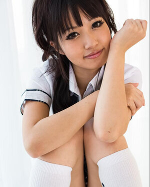 Adorable Kotomi blows off cock in Point of view mode