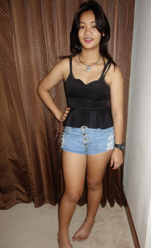 Adorable Thai kitten is going to taste hard foreign cum cannon