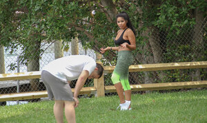 Jenna Foxx loves when strangers check out her rotund body