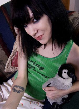 Undersized emo is goofy & flexible but likewise loves stripping