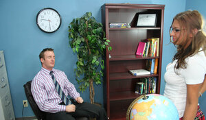 Carmen McCarthy gets her drenched twat licked and drilled