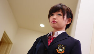 Asiatiques, Habillé, Asiatique, Écolières, Uniforme