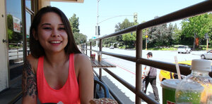 Asiatiques, Habillé, Dehors, Tatouages