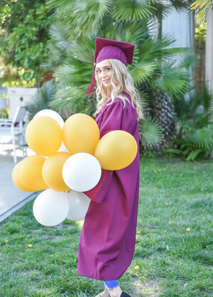 Anastasia Knight tricked into messy open-mouth facial cumshot by Tyler Nixon