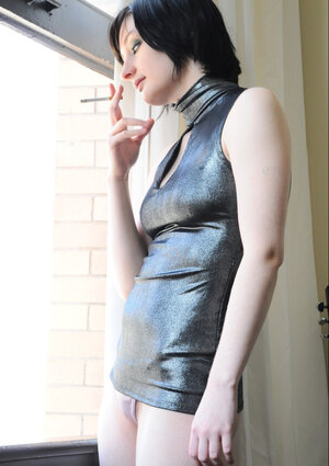 Newbie emo whore loves to strip naked in kinky ways when alone