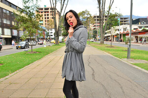 Good-looking Catalina Prada shows sexy curves on casting couch