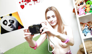 Leggy legal teen hottie can expect a few tears after a HARD fuck