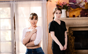 Lena Paul will not escape the clutches of lesby teasing