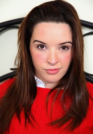 Innocent schoolgirl gets naked while waiting for arrival of her friend