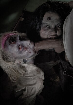 Bitches are zombies now but still they remember how to give bj and be banged