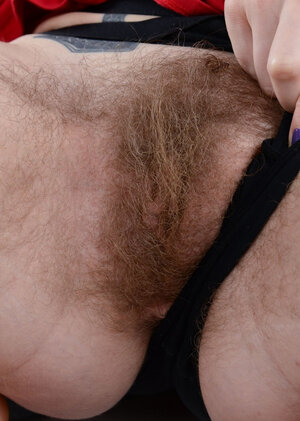 Muff of lovely with nose and besides moreover nipple piercing looks utterly hairy and besides moreover tight