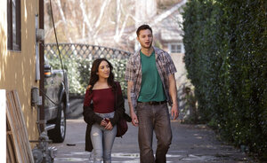Walk ends for little chick and also her hand alsosome BF with outdoor lovemaking
